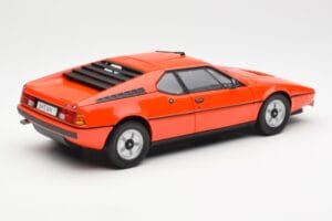BMW M1 Orange Metallic Norev 1:18 183222 Diecast - image 3 of 8