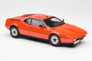 BMW M1 Orange Metallic Norev 1:18 183222 Diecast - image 6 of 8