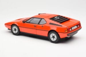 BMW M1 Orange Metallic Norev 1:18 183222 Diecast - image 7 of 8