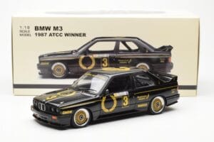BMW M3 E30 #3 J. Richards Austrian Airlines ATCC 1987 AUTOart 1:18 88745 Diecast - image 8 of 8