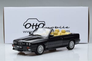 BMW M3 E30 Cabriolet Black Otto 1:18 OT1012 Resin - image 6 of 6