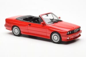 BMW M3 E30 Cabriolet Red Otto 1:18 OT077 Resin - image 4 of 6