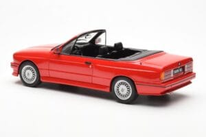 BMW M3 E30 Cabriolet Red Otto 1:18 OT077 Resin - image 5 of 6