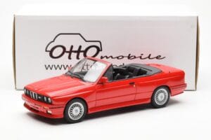 BMW M3 E30 Cabriolet Red Otto 1:18 OT077 Resin - image 6 of 6