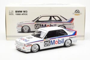 BMW M3 E30 #5 P. Brock Mobil ATCC 1988 AUTOart 1:18 88845 Diecast - image 8 of 8