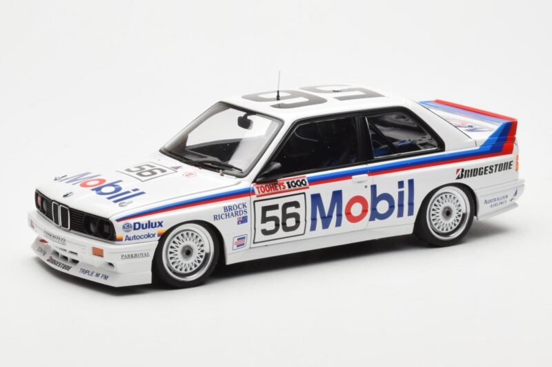 BMW M3 E30 #56 P. Brock / J. Richards Mobil Bathurst 1000 1988 AUTOart 1:18 BMW M3 E30 #56 P. Brock / J. Richards Mobil Bathurst 1000 1988 AUTOart 1:18 88847 Diecast