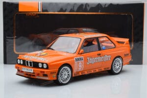 BMW M3 E30 Jagermeister #19 A. Hahne DTM Nurburgring 1992 IXO 1:18 18RMC082A Diecast - image 6 of 6