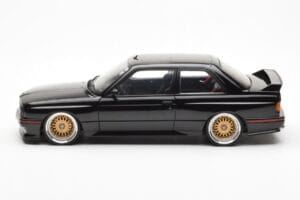 BMW M3 E30 Sport Evolution Black Custom Wheels AUTOart 1:18 70562 Diecast - image 4 of 8