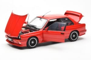 BMW M3 E30 Sport Evolution Cecotto Edition Red AUTOart 1:18 70566 Diecast - image 2 of 8