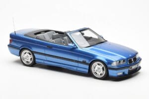 BMW M3 E36 Cabriolet Blue Otto 1:18 OT279 Resin - image 4 of 5