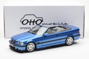 BMW M3 E36 Cabriolet Blue Otto 1:18 OT279 Resin - image 5 of 5