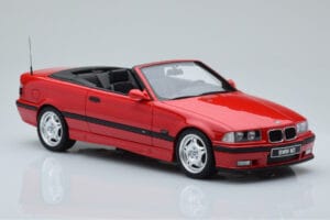 BMW M3 E36 Cabriolet Red Otto 1:18 OT1048 Resin - image 4 of 6