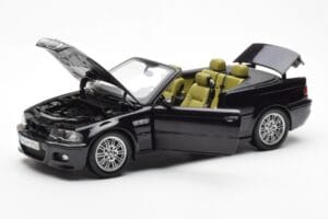 BMW M3 E46 Cabriolet Black Kyosho 1:18 80430024431 Diecast - image 2 of 8