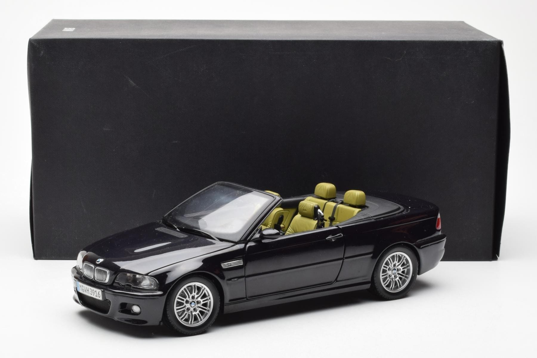 Kyosho BMW M3 E46 Cabriolet 1:18 Diecast Black