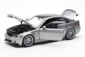 BMW M3 E46 CSL Grey Kyosho 1:18 80430302734 Diecast - image 2 of 8