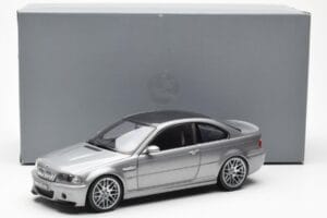 BMW M3 E46 CSL Grey Kyosho 1:18 80430302734 Diecast - image 8 of 8