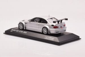 BMW M3 E46 GTR Street Silver Minichamps 1:43 403012105 Diecast - image 3 of 4