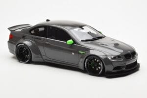 BMW M3 E92 LBWK Liberty Walk Grey GT Spirit 1:18 GT127 Resin - image 4 of 6