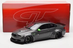 BMW M3 E92 LBWK Liberty Walk Grey GT Spirit 1:18 GT127 Resin - image 6 of 6