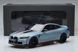 BMW M4 CSL G82 Gray GT Spirit 1:18 GT427 Resin - image 8 of 8