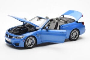 BMW M4 F83 Cabriolet Yas Marina Blue Paragon 1:18 80432339612 Diecast - image 2 of 8