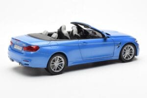 BMW M4 F83 Cabriolet Yas Marina Blue Paragon 1:18 80432339612 Diecast - image 3 of 8