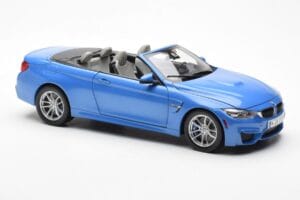 BMW M4 F83 Cabriolet Yas Marina Blue Paragon 1:18 80432339612 Diecast - image 6 of 8