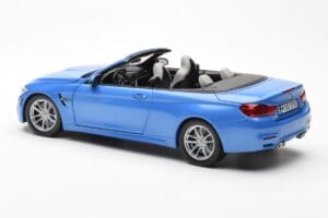 BMW M4 F83 Cabriolet Yas Marina Blue Paragon 1:18 80432339612 Diecast - image 7 of 8