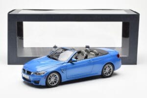 BMW M4 F83 Cabriolet Yas Marina Blue Paragon 1:18 80432339612 Diecast - image 8 of 8