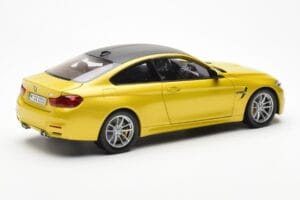 BMW M4 F82 Austin Yellow Metallic Paragon 1:18 80432339606 Diecast - image 3 of 8