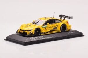 BMW M4 F82 DTM BMW Team RMG #16 T. Glock DTM 2016 Minichamps 1:43 410162416 Diecast - image 2 of 4