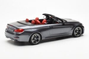 BMW M4 F83 Cabriolet Grey GT Spirit 1:18 GT081 Resin - image 2 of 6