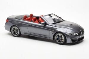 BMW M4 F83 Cabriolet Grey GT Spirit 1:18 GT081 Resin - image 4 of 6