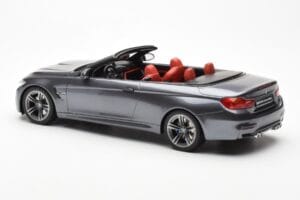 BMW M4 F83 Cabriolet Grey GT Spirit 1:18 GT081 Resin - image 5 of 6