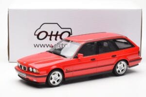 BMW M5 E34 Touring Red Otto 1:18 OT951 Resin - image 6 of 6