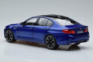 BMW M5 F90 Marina Bay Blue Norev 1:18 80432454783 Diecast - image 6 of 7