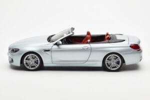 BMW M6 F12 Convertible Silverstone Silver II Paragon 1:18 80432253656 Diecast - image 4 of 8
