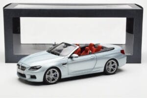 BMW M6 F12 Convertible Silverstone Silver II Paragon 1:18 80432253656 Diecast - image 8 of 8