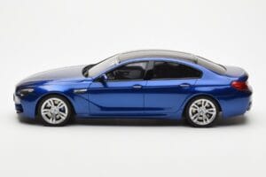 BMW M6 F06 Gran Coupe Blue GT Spirit 1:18 GT184 Resin - image 3 of 6
