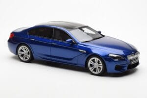 BMW M6 F06 Gran Coupe Blue GT Spirit 1:18 GT184 Resin - image 4 of 6