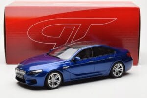 BMW M6 F06 Gran Coupe Blue GT Spirit 1:18 GT184 Resin - image 6 of 6