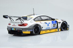 BMW M6 GT3 Rowe Racing #98 A. Graf / R. Westbrook / N. Catsburg / N. Paltalla 24 Hours of Nurburgring 2016 Minichamps 1:18 15 - image 2 of 6