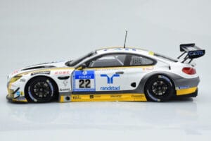 BMW M6 GT3 Rowe Racing #98 A. Graf / R. Westbrook / N. Catsburg / N. Paltalla 24 Hours of Nurburgring 2016 Minichamps 1:18 15 - image 3 of 6