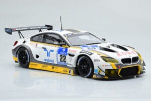 BMW M6 GT3 Rowe Racing #98 A. Graf / R. Westbrook / N. Catsburg / N. Paltalla 24 Hours of Nurburgring 2016 Minichamps 1:18 15 - image 4 of 6