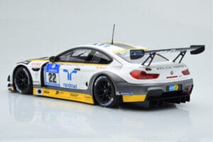 BMW M6 GT3 Rowe Racing #98 A. Graf / R. Westbrook / N. Catsburg / N. Paltalla 24 Hours of Nurburgring 2016 Minichamps 1:18 15 - image 5 of 6