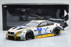 BMW M6 GT3 Rowe Racing #98 A. Graf / R. Westbrook / N. Catsburg / N. Paltalla 24 Hours of Nurburgring 2016 Minichamps 1:18 15 - image 6 of 6
