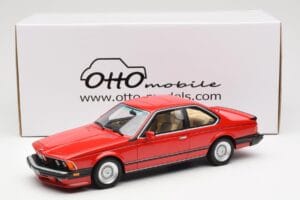 BMW M635 CSi E24 Henna Red Otto 1:18 OT1018 Resin - image 6 of 6