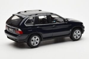 BMW X5 4.4i E53 Dark Blue Kyosho 1:18 08521DB Diecast - image 3 of 8