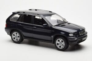 BMW X5 4.4i E53 Dark Blue Kyosho 1:18 08521DB Diecast - image 6 of 8