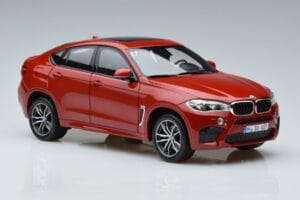 BMW X6M F86 Red Norev 1:18 183242 Diecast - image 5 of 7